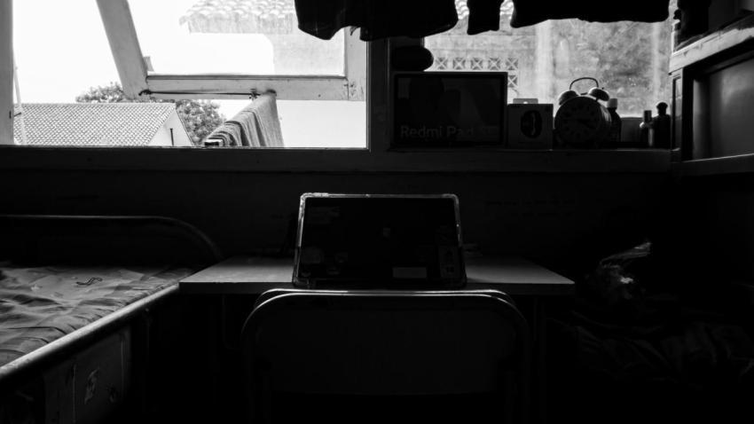 “Stillness by the Window”