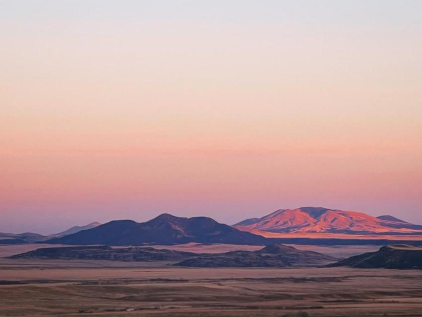 Dawn in Raton, New Mexico