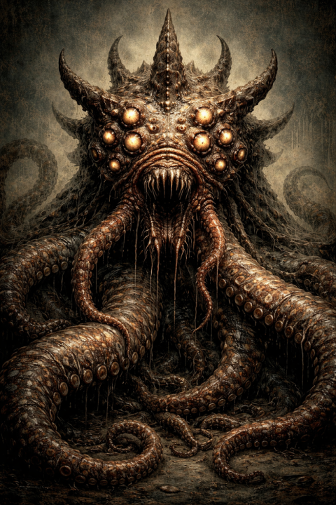 The many eyed Herald of the Dead , S’Kah