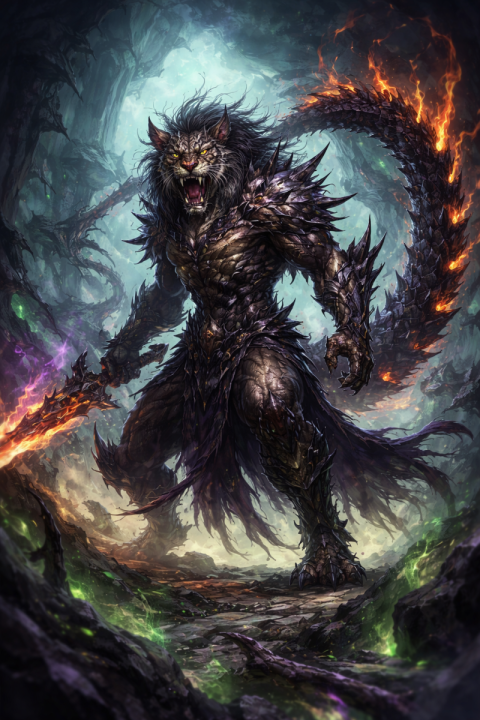 Zha’Khareth the chaos bound scourge